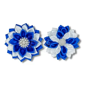 Zeta Phi Beta ΖΦΒ Silk Flower Brooch